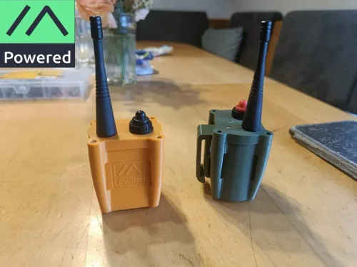 TacMesh Waterproof Enclosure Meshtastic powered  by Create2Gether