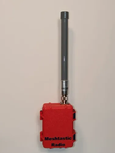 Weatherproof Meshtastic Enclosure RAK19007/RAK19003 + GPS + 4x 18650 batteries